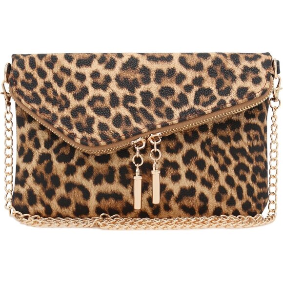 Stylish Leopard Print Handbag with Multiple Pockets – Perfect for Every Occasion - Picture 1 of 7